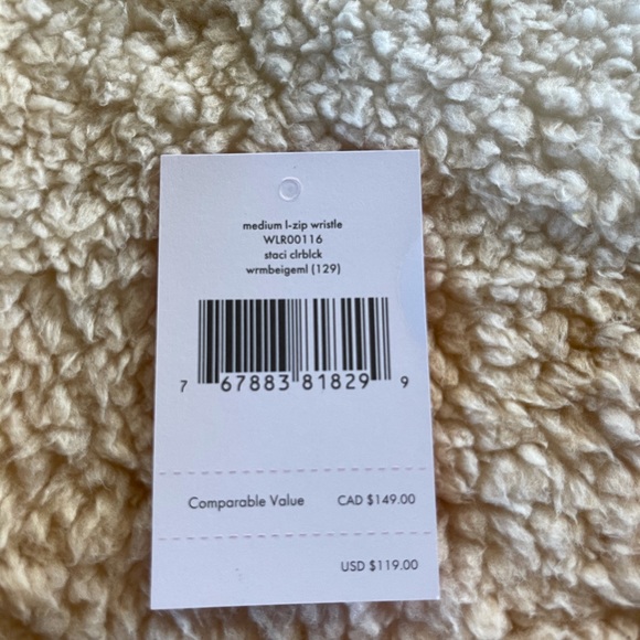 SOLD~ Kate Spade Black Nude Wristlet w/ Gold accents - Picture 4 of 4